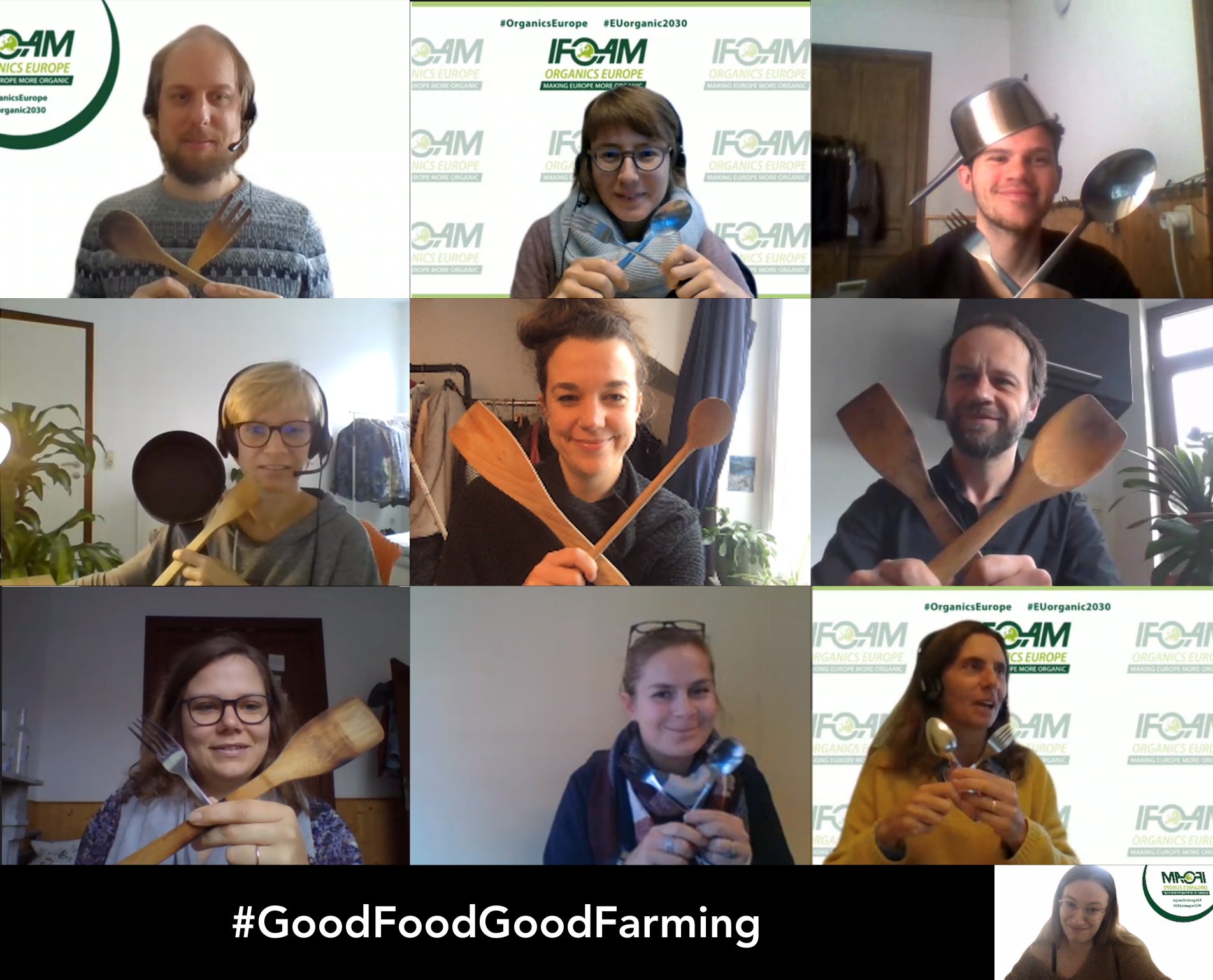 IFOAM Organics Europe taking part in #GoodFoodGoodFarming social media campaign